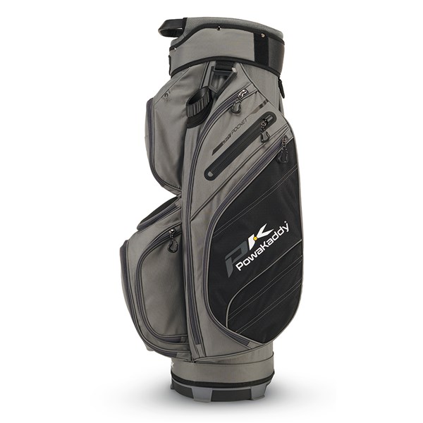 03 2024 powakaddy dlx lite cart bag gun metal black