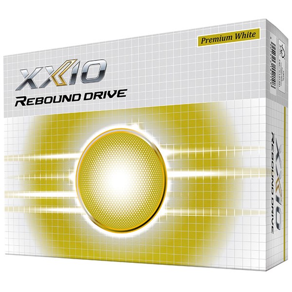 XXIO Rebound Drive Pearl White Golf Balls 12 Balls