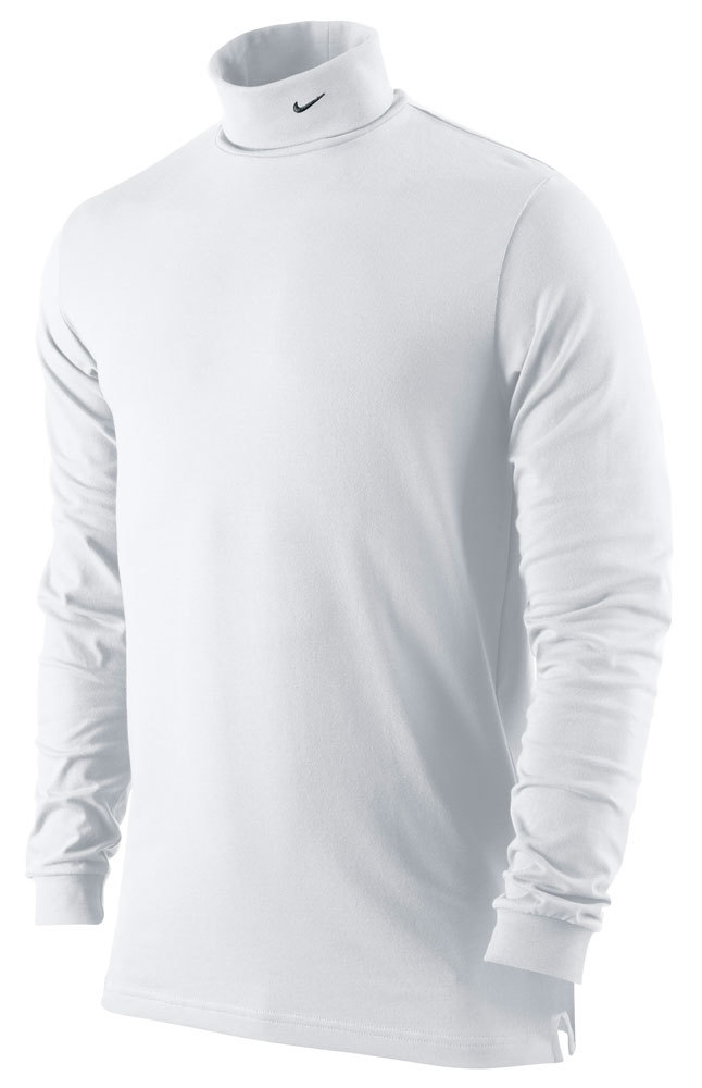 Nike Dri Fit Jersey Turtle Neck Shirt Mens