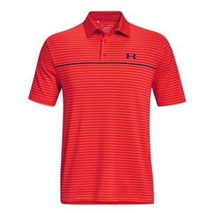 Under Armour Mens Playoff 2.0 Hollen Stripe Polo Shirt