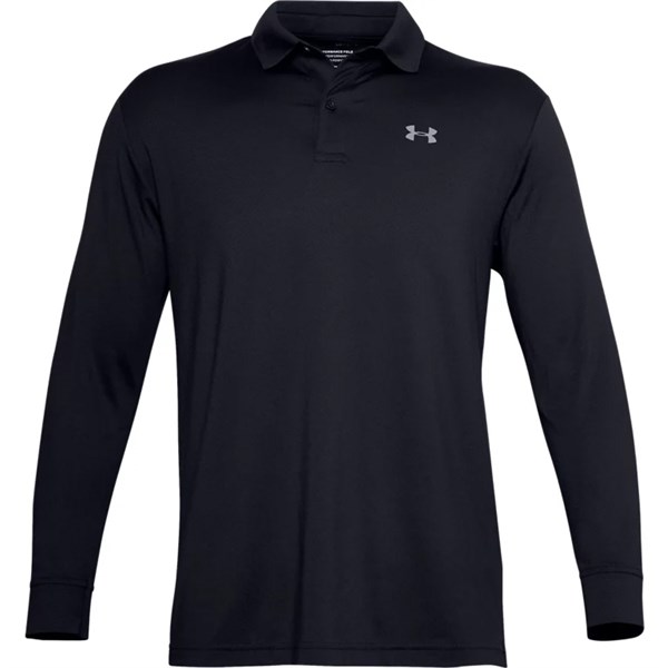 Under Armour Performance Textured Long Sleeve Polo Shirt