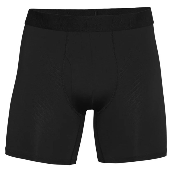 Under Armour Mens Tech Mesh 6 Inch Boxer Jock (2 Pack)