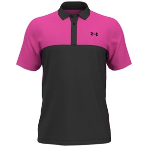 Under Armour Mens Perf 3.0 Colour Block Polo Shirt