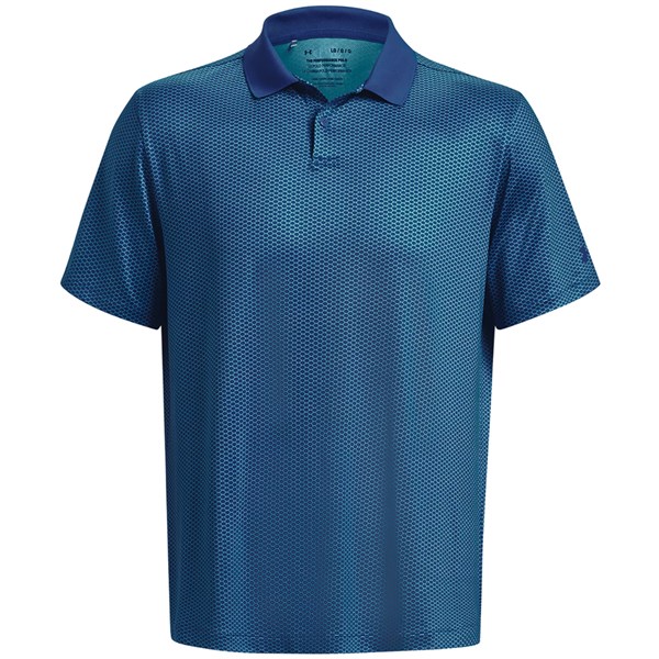 Under Armour Mens Performance 3.0 Printed Polo Shirt