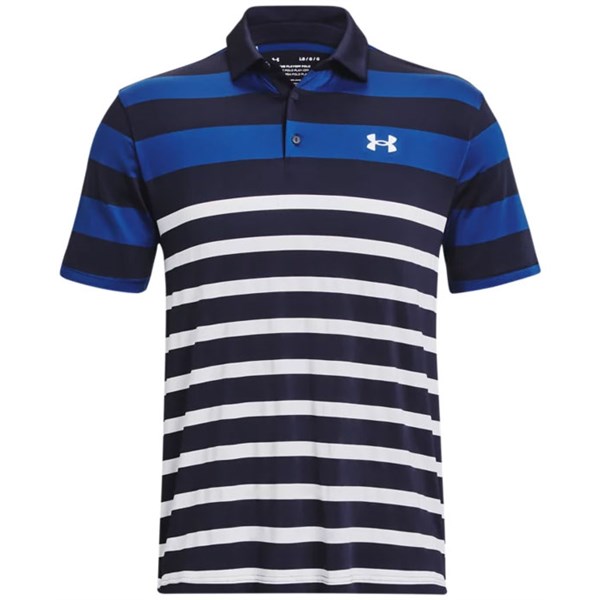 Under Armour Mens Playoff 3.0 Rugby Stripe Polo Shirt