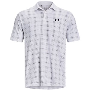 Under Armour Mens Playoff 3.0 Dueces Grid Printed Polo Shirt