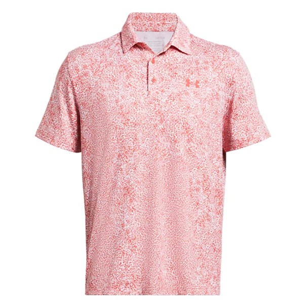 Under Armour Mens Playoff 3.0 Azalea Forms Polo Shirt