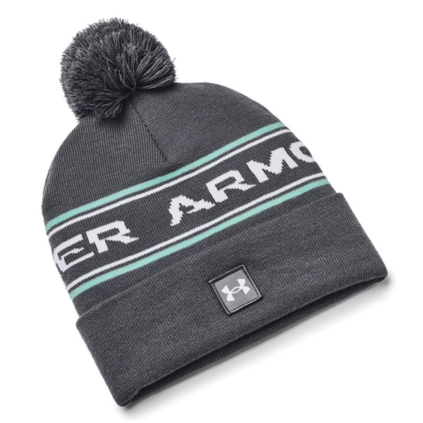 Under Armour Mens Halftime Fleece Pom Beanie