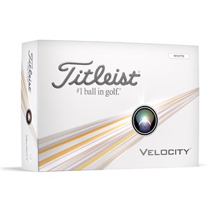 Titleist Velocity White Golf Balls 2024