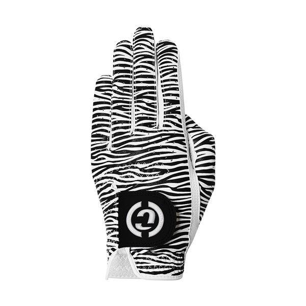 Duca Del Cosma Ladies Design Pro Zebra Cabretta/Synthetic Golf Glove