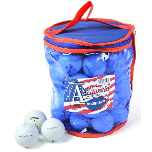 Srixon Mixed Grade A Lake Balls (50 Balls)