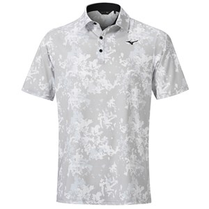 Mizuno Mens Floral Polo Shirt