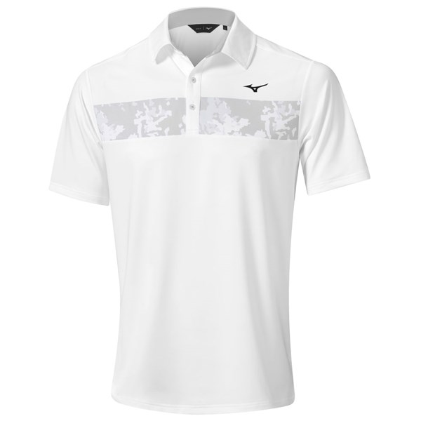 Mizuno Mens Floral ST Polo Shirt