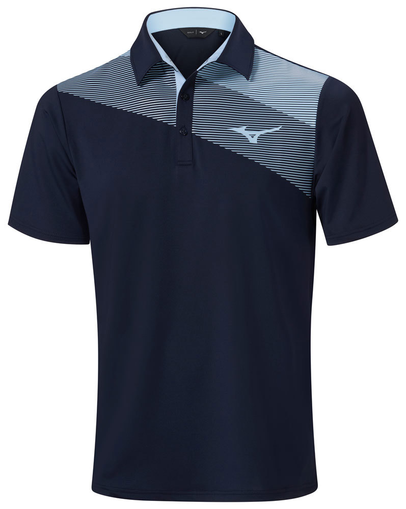 Mizuno Mens Elite Fade Polo Shirt Golfonline