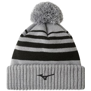 Mizuno Mens Breath Thermo Pom Pom  Beanie