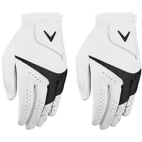 Callaway Mens Weather Spann Golf Glove (2 Pack)