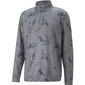 Puma Mens Cloudspun Lowlands 1/4 Zip Pullover