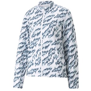 Puma Ladies Cloudspun Animal Print Jacket