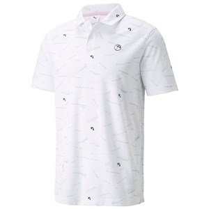 Puma Mens Cloudspun Scorecard Polo Shirt - Arnold Palmer Collection