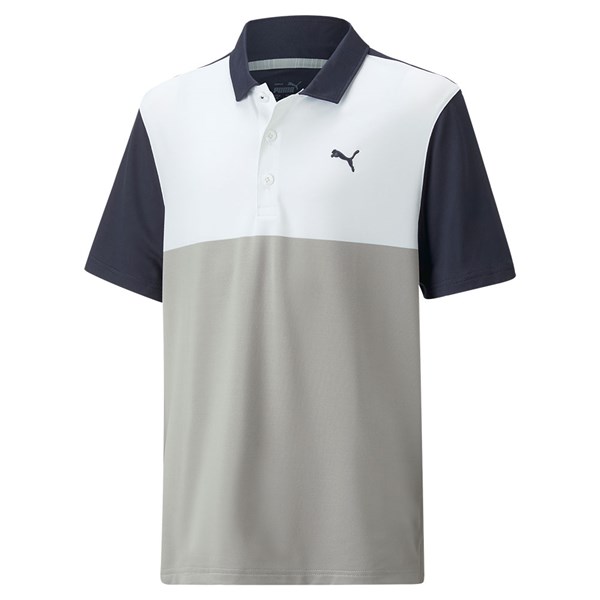 Puma Junior Boys Cloudspun Colourblock Polo Shirt