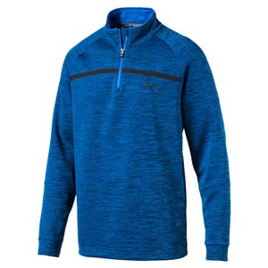 Puma Mens Bonded Quarter Zip Popover