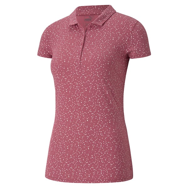 Puma Ladies Polka Dot Polo Shirt