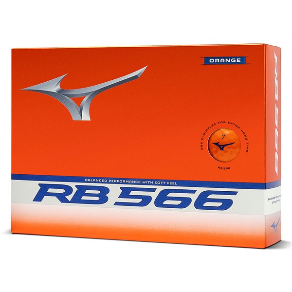 Mizuno RB 566 Orange Golf Balls (12 Balls) 2024