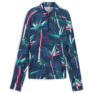 Puma Ladies You-V Paradise 1/4 Zip Pullover