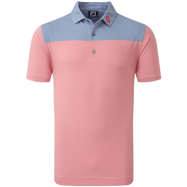 FootJoy Mens End On End Block Lisle Polo Shirt