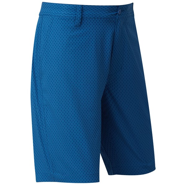 FootJoy Mens Tonal Print Tapered Fit Shorts