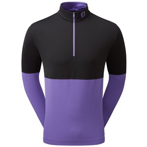 FootJoy Mens Colour Block Midlayer HZ Pullover