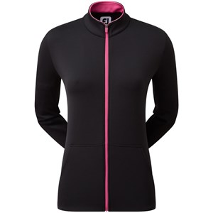 FootJoy Ladies Full Zip Knit Colour Block Midlayer Top