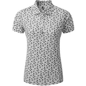 FootJoy Ladies Floral Print Lisle Polo Shirt