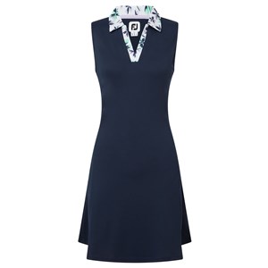 FootJoy Ladies Floral Trim Sleeveless Dress