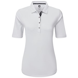 FootJoy Ladies Half-Sleeve Solid Pique Polo Shirt