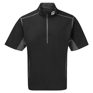 FootJoy Mens Half Zip Short Sleeve Windshirt