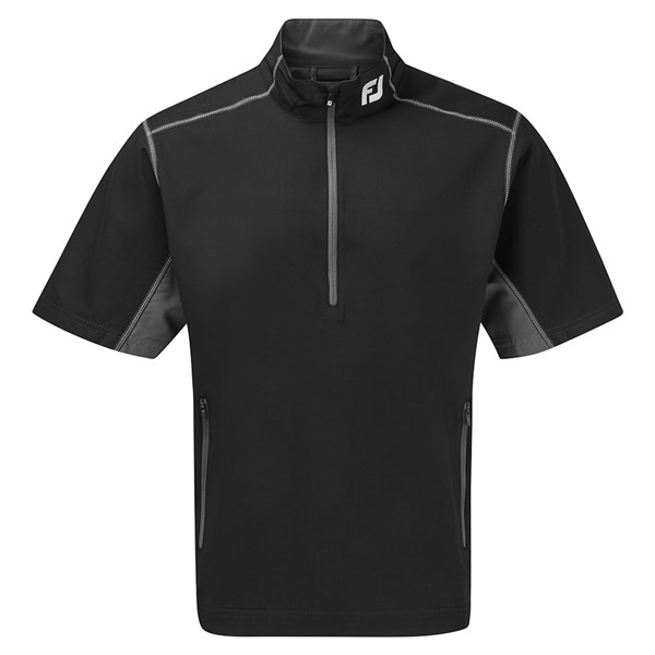 FootJoy Mens Half Zip Short Sleeve Windshirt