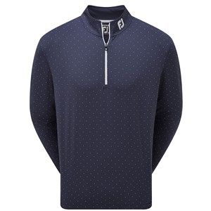 FootJoy Mens Pin Dot Chill-Out Pull Over