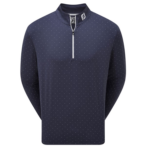 FootJoy Mens Pin Dot Chill-Out Pull Over