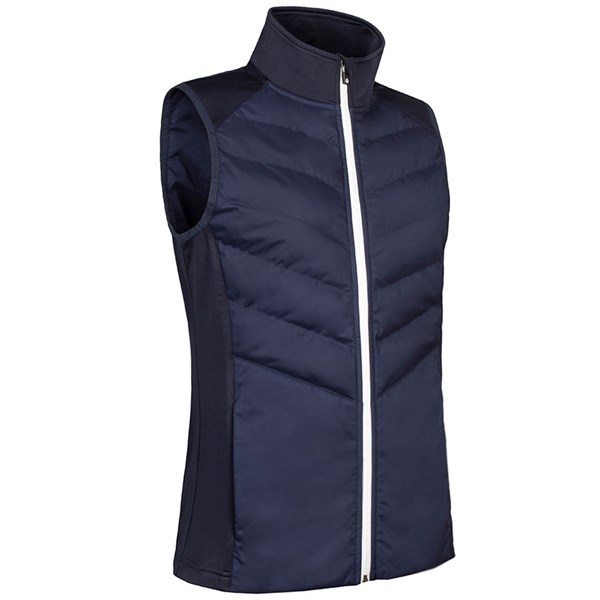 Sunderland Ladies Alaska Diagonal Bonded Quilted Thermal Golf Gilet