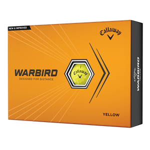 Callaway Warbird Yellow Golf Balls