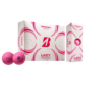 Bridgestone Lady Precept Pink Golf Balls