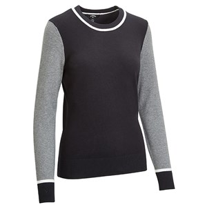 Callaway Ladies Colour Block Crew Neck Sweater