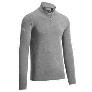 Callaway Mens 1/4 Zipped Merino Sweater