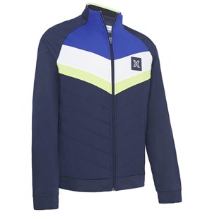 Callaway Mens X Series Chev Colour Block Mixed Media Pullover