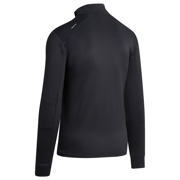 Callaway Mens Waffle Quarter Zip Mid Layer Top