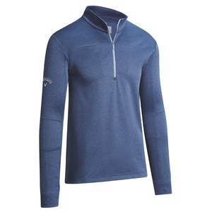 Callaway Mens Pieced Waffle 1/4 Zip Pullover Top