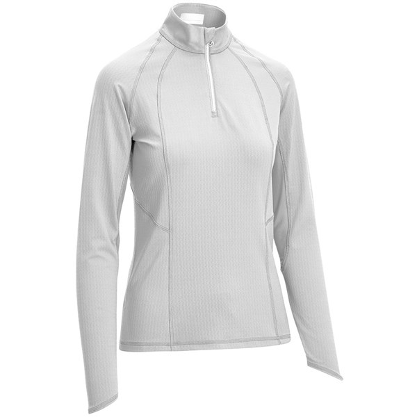 Callaway Ladies Solid Sun Protection 1/4 Zip Pullover