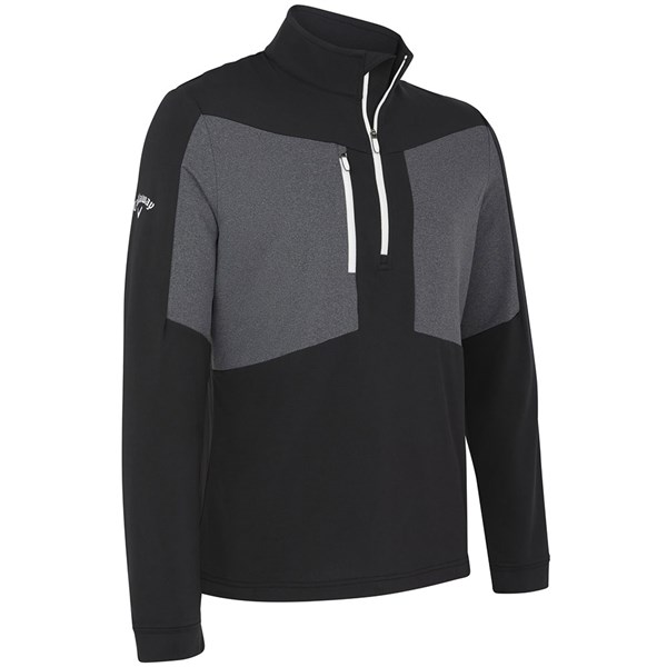 Callaway Mens Aquapel 1/2 Zip Mixed Media Pullover