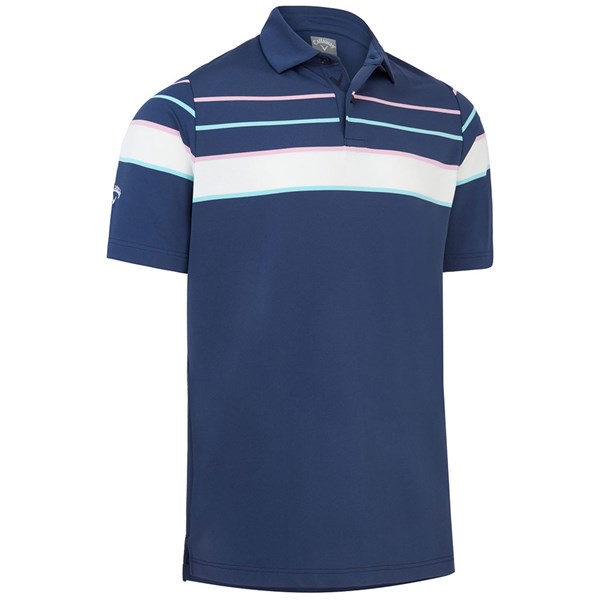 Callaway Mens Resort Ventilated Shoulder Block Polo Shirt